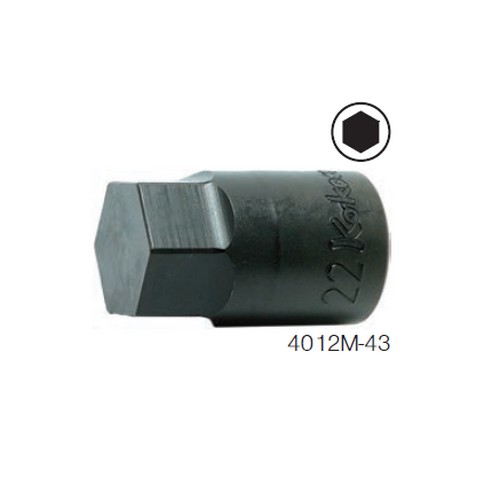 SKI - สกี จำหน่ายสินค้าหลากหลาย และคุณภาพดี | KOKEN 4012M-43-20 บ๊อกซ์เดือยโผล่ หกเหลี่ยม (มิล) ขนาด 1/2นิ้ว-20mm.